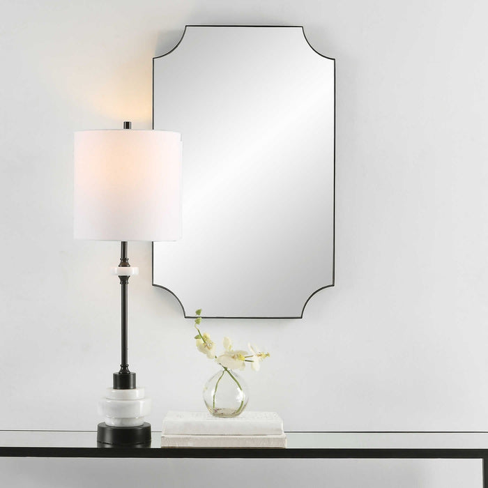 Friella Black Wall Mirror