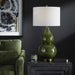 Gourd Table Lamp Green