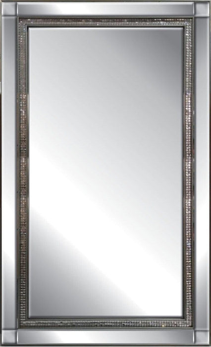 Shereen Silver Large Wall Mirror