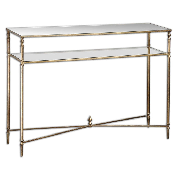 Uttermost Henzler Mirrored Console Table - SHINE MIRRORS AUSTRALIA