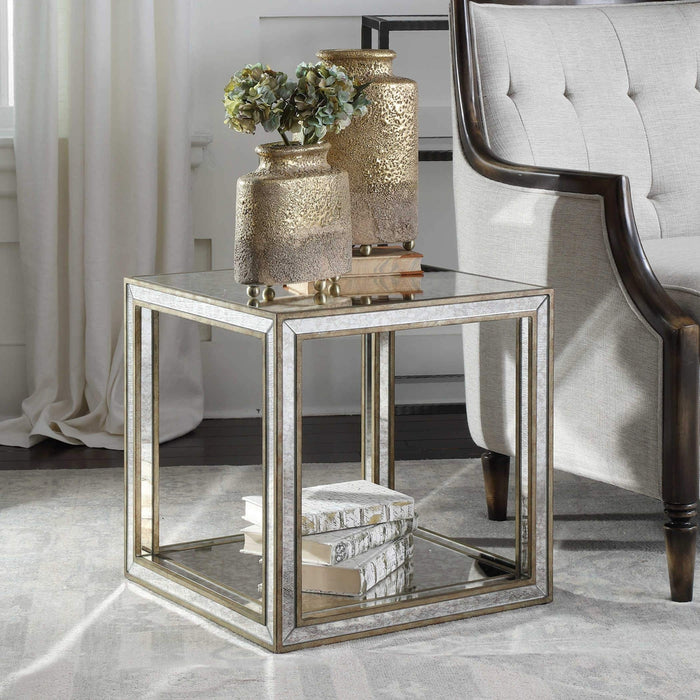 Uttermost Julie Accent Table - SHINE MIRRORS AUSTRALIA