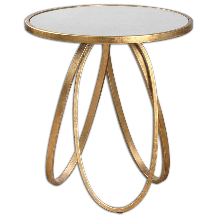 Uttermost Montrez Mirrored Side Table - SHINE MIRRORS AUSTRALIA