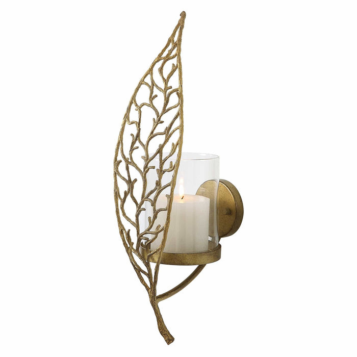 Uttermost Woodland Treasure Candle Sconce