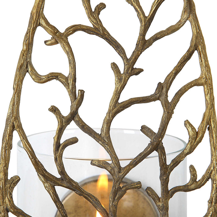Uttermost Woodland Treasure Candle Sconce