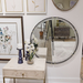 Uttermost Crystalline Round Wall Mirror