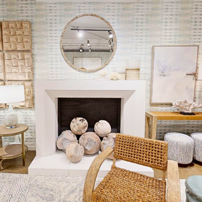 Uttermost Odeon Bronze Round Wall Mirror