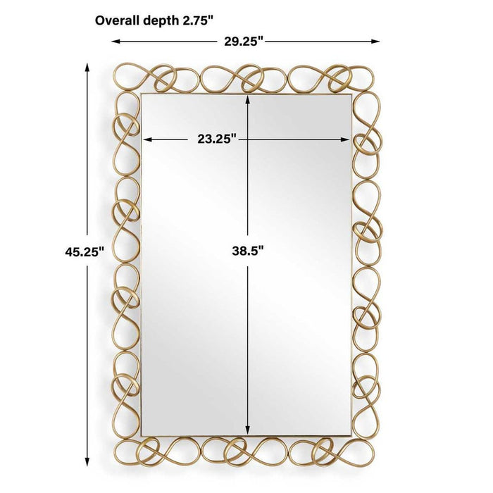 Uttermost Twist It Mirror