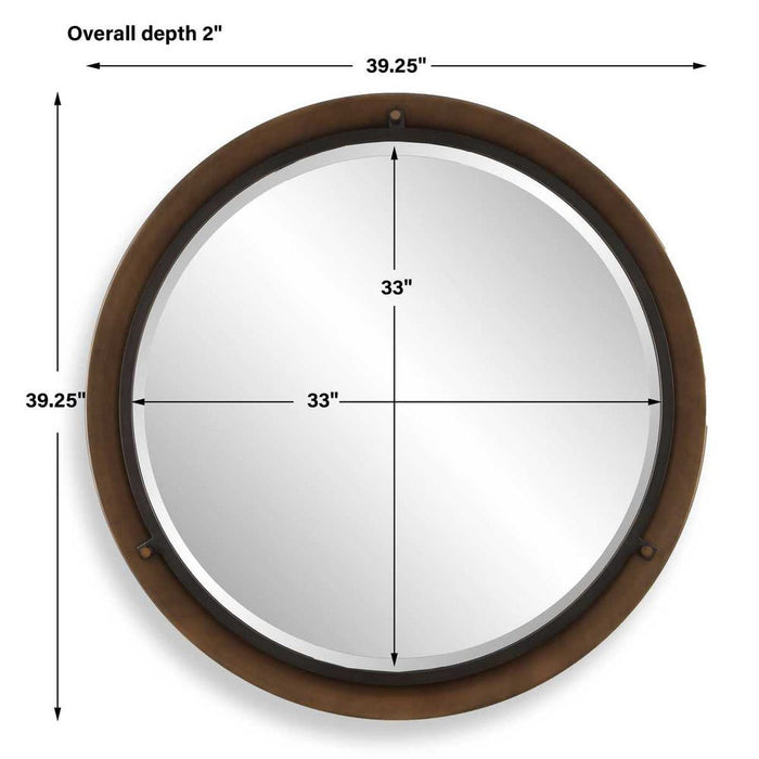 Uttermost Porthole Round Mirror