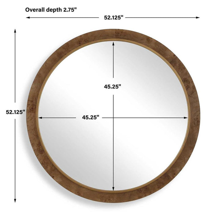 Uttermost Cleveland Round Mirror