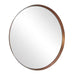 Uttermost Torrado Bronze Round Wall Mirror
