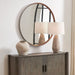 Uttermost Torrado Bronze Round Wall Mirror