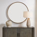 Uttermost Torrado Bronze Round Wall Mirror