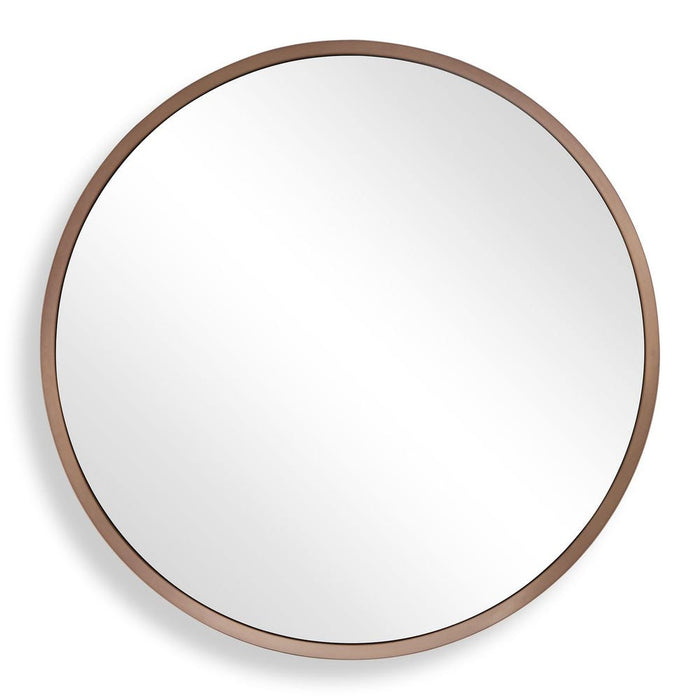 Uttermost Torrado Bronze Round Wall Mirror