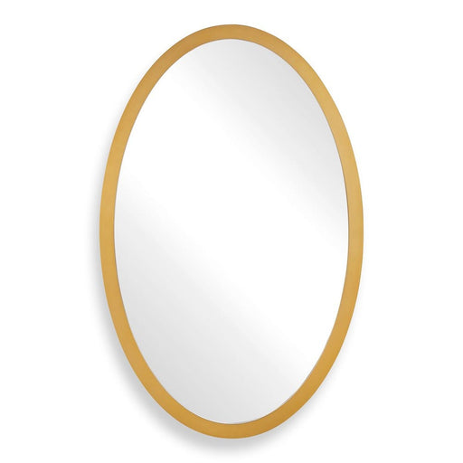 Uttermost Elstree Antique Brass Oval Wall Mirror
