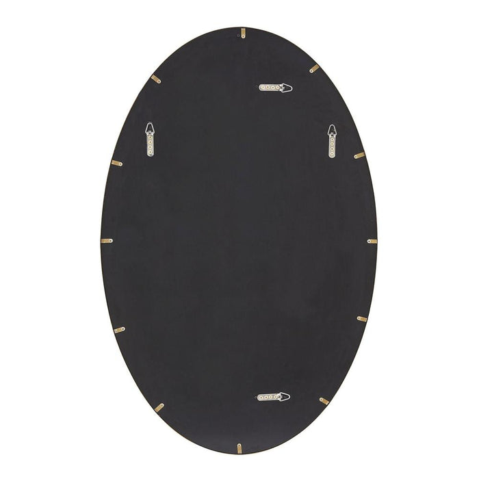 Uttermost Elstree Antique Brass Oval Wall Mirror