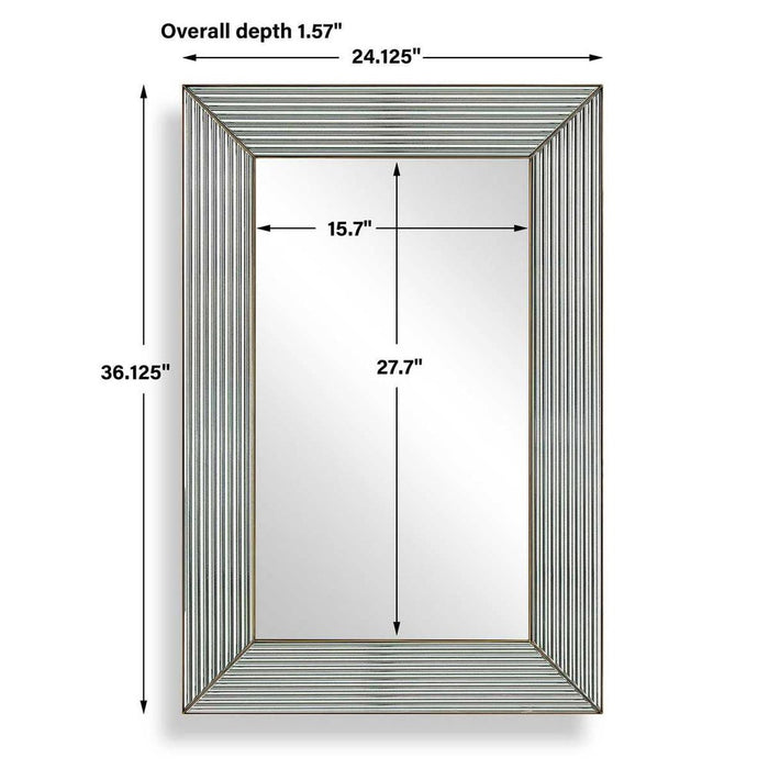 Uttermost Illuminate Rectangle Wall Mirror