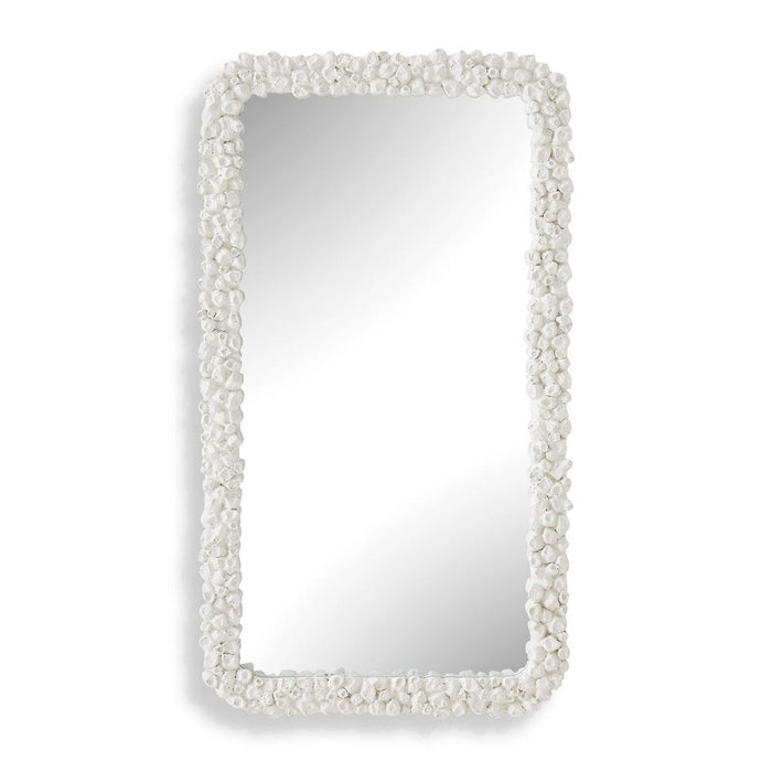 Uttermost Barnacle White Coastal Wall Mirror