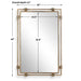 Uttermost Elsher Antique Gold Wall Mirror
