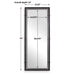 Uttermost Westley Tall Dark Bronze Mirror