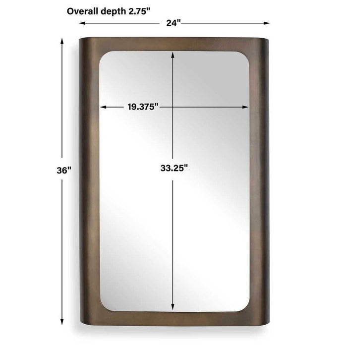 Uttermost Fischer Bronze Mirror
