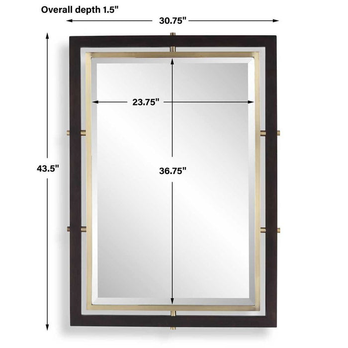 Uttermost Bach Rectangle Mirror