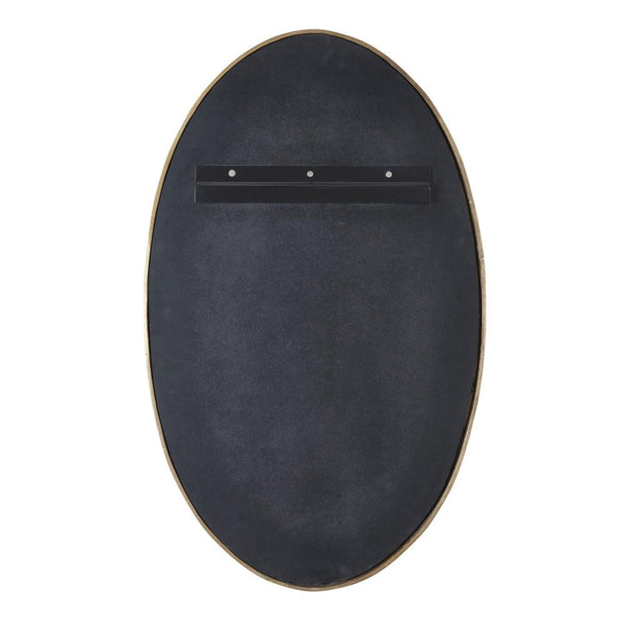 Uttermost Ellis Antique Brass Oval Mirror