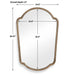 Uttermost Naomi Antique Brass Mirror