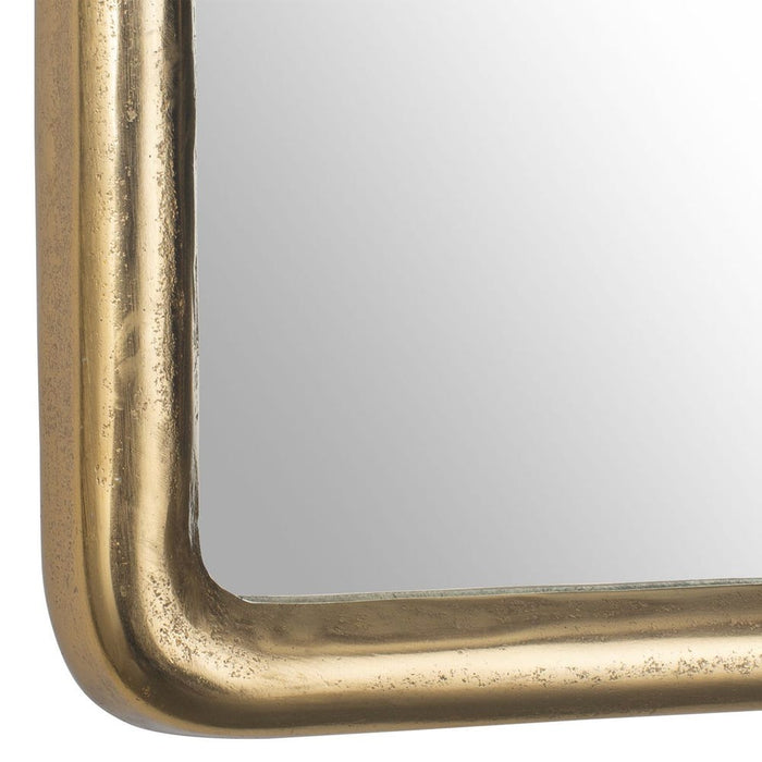 Uttermost Burton Antique Brass Wall Mirror