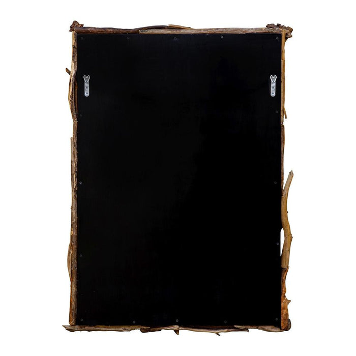 Uttermost Rooted Reflection Natural Wall Mirror