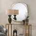 Uttermost Estella Antique Gold Round Wall Mirror