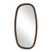 Uttermost Apphia Bronze Ribbed Wall Mirror