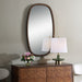 Uttermost Apphia Bronze Ribbed Wall Mirror