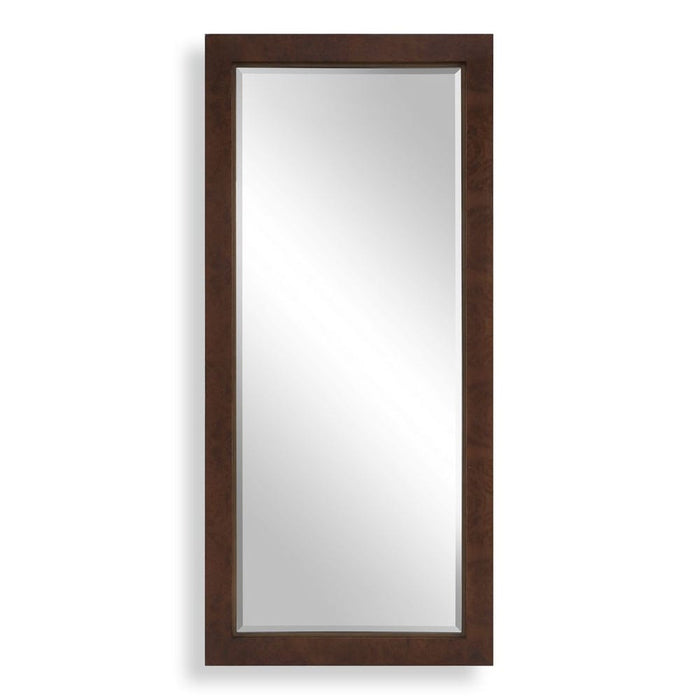 Uttermost Durant Burl Veneer Tall Wall Mirror