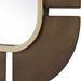 Uttermost Segment Two-Toned Wall Mirror