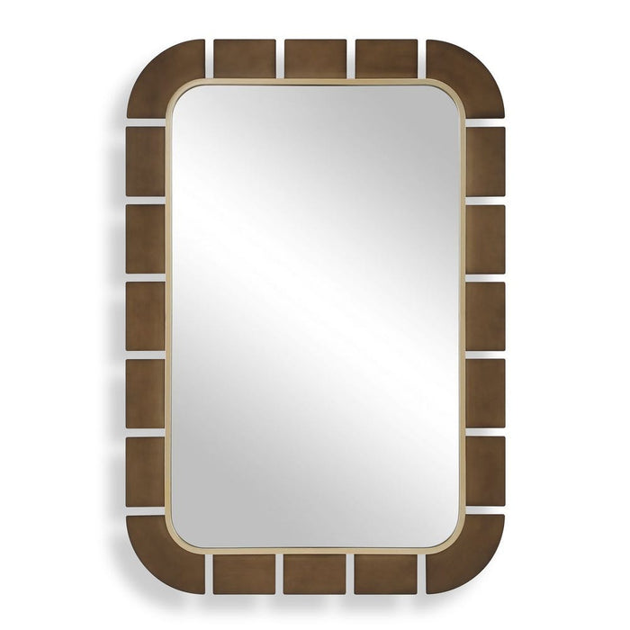 Uttermost Segment Two-Toned Wall Mirror