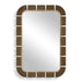 Uttermost Segment Two-Toned Wall Mirror