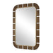 Uttermost Segment Two-Toned Wall Mirror