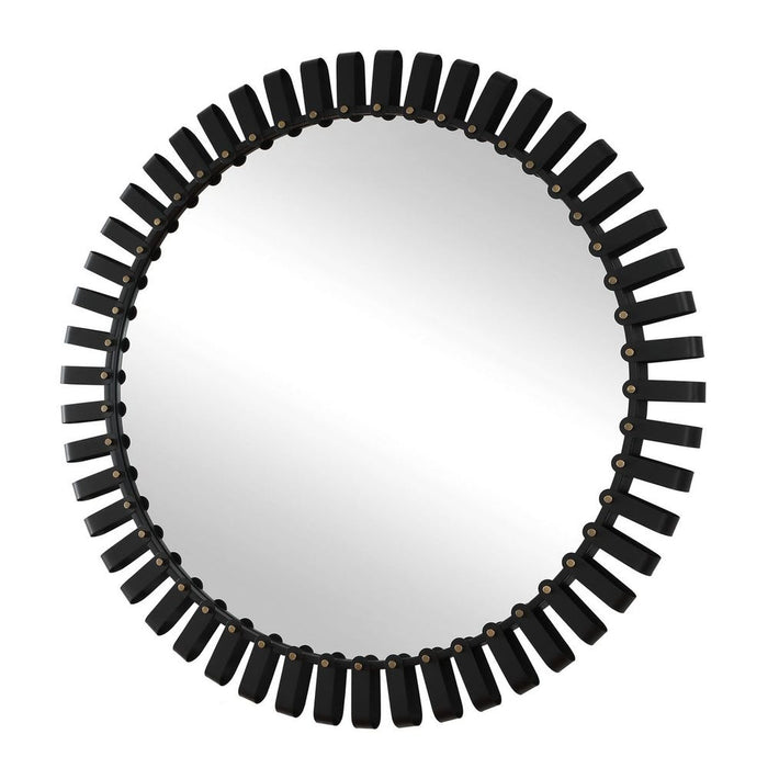 Uttermost Jael Two-Toned Round Wall Mirror