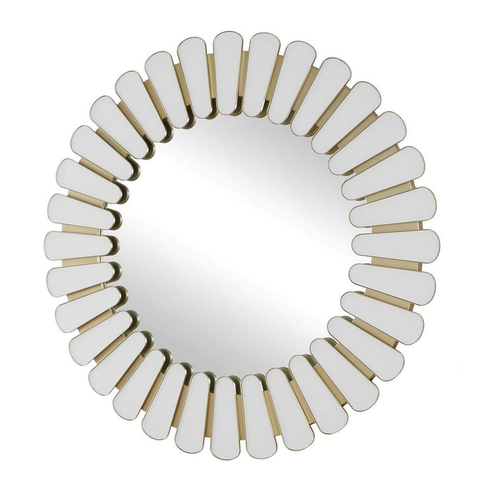 Uttermost Miran Two-Toned Round Wall Mirror