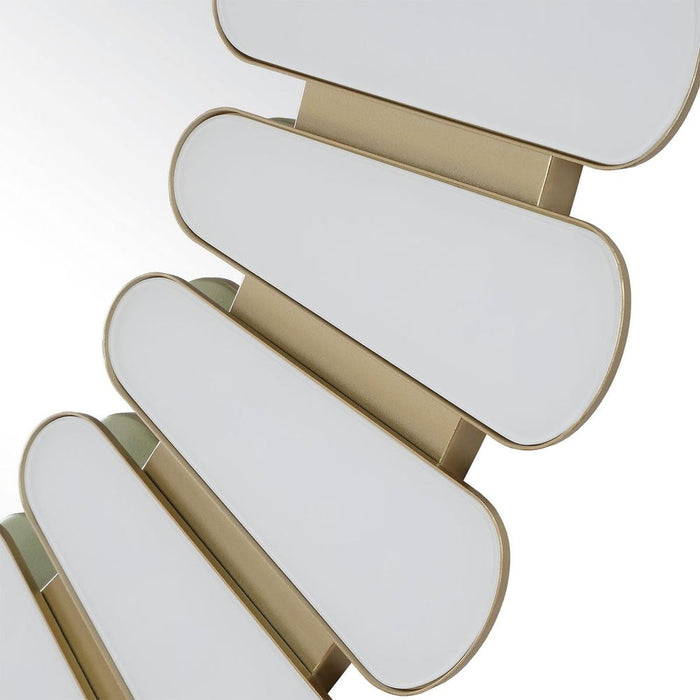 Uttermost Miran Two-Toned Round Wall Mirror