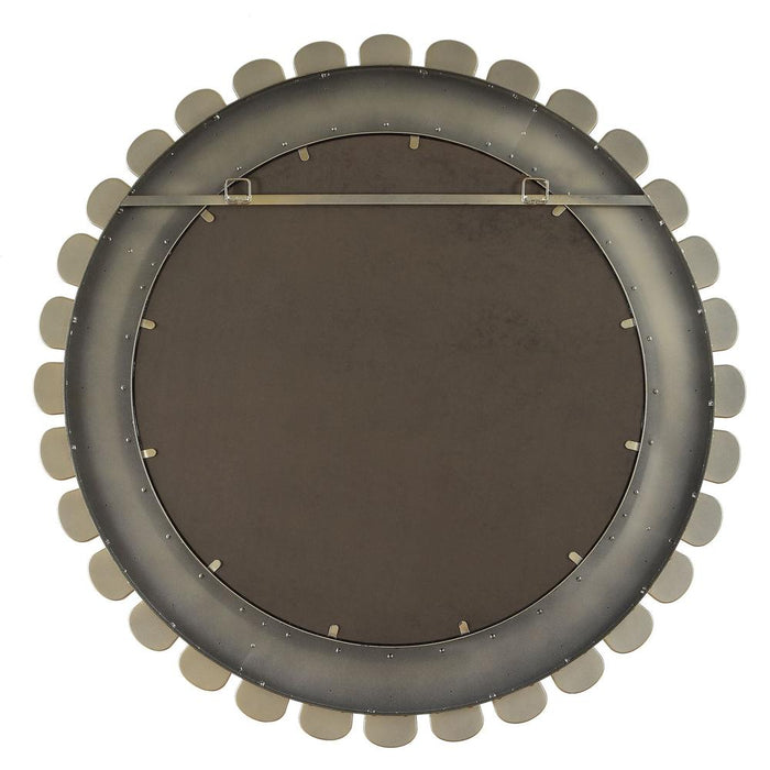 Uttermost Miran Two-Toned Round Wall Mirror