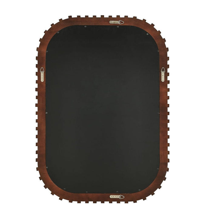 Uttermost Abram Espresso Arched Wall Mirror