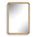 Uttermost Heinrich Natural Wood & Antique Brass Wall Mirror