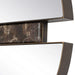 Uttermost Hanover Two-Mirrored Halves Round Wall Mirror