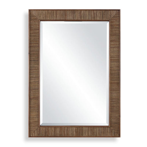 Uttermost Aldous Walnut & Jute Wall Mirror
