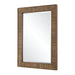 Uttermost Aldous Walnut & Jute Wall Mirror