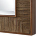 Uttermost Aldous Walnut & Jute Wall Mirror