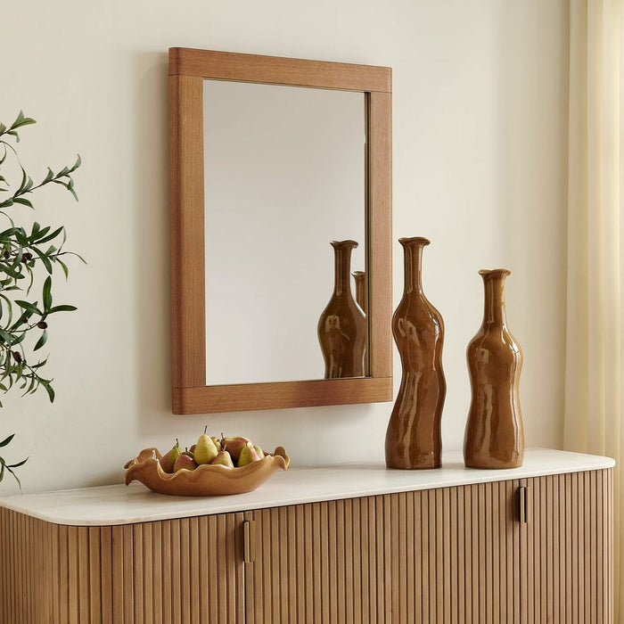 Uttermost Bishop Oak Wall Mirror
