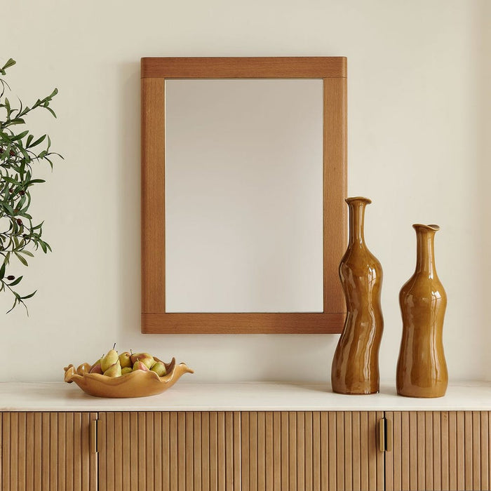 Uttermost Bishop Oak Wall Mirror
