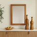 Uttermost Bishop Oak Wall Mirror